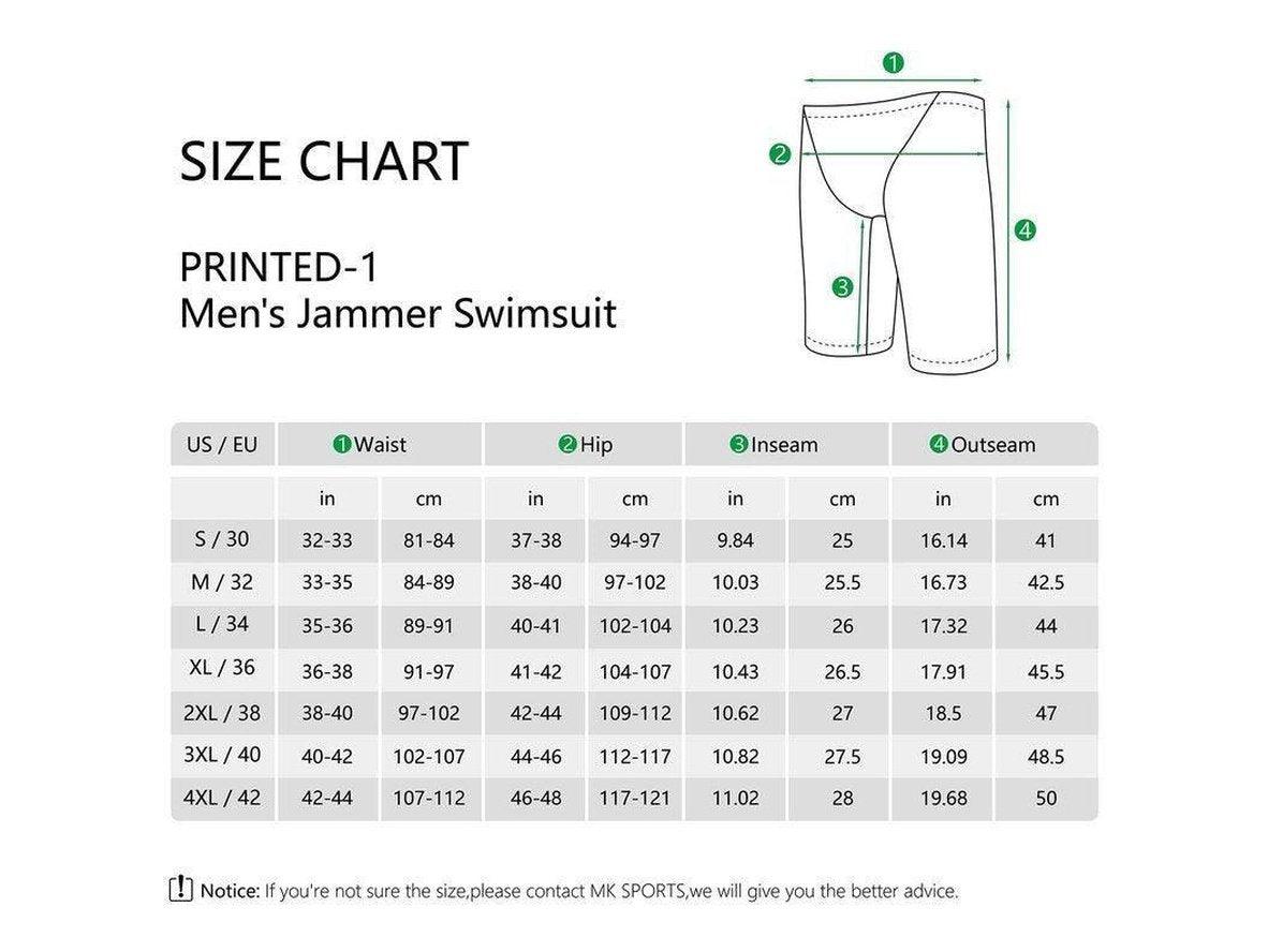 Performance Fit – MY KILOMETRE Gay Swim Jammers