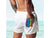 Gay Swim Shorts | DESMIIT Swimwear Rainbow Lined Swim Shorts