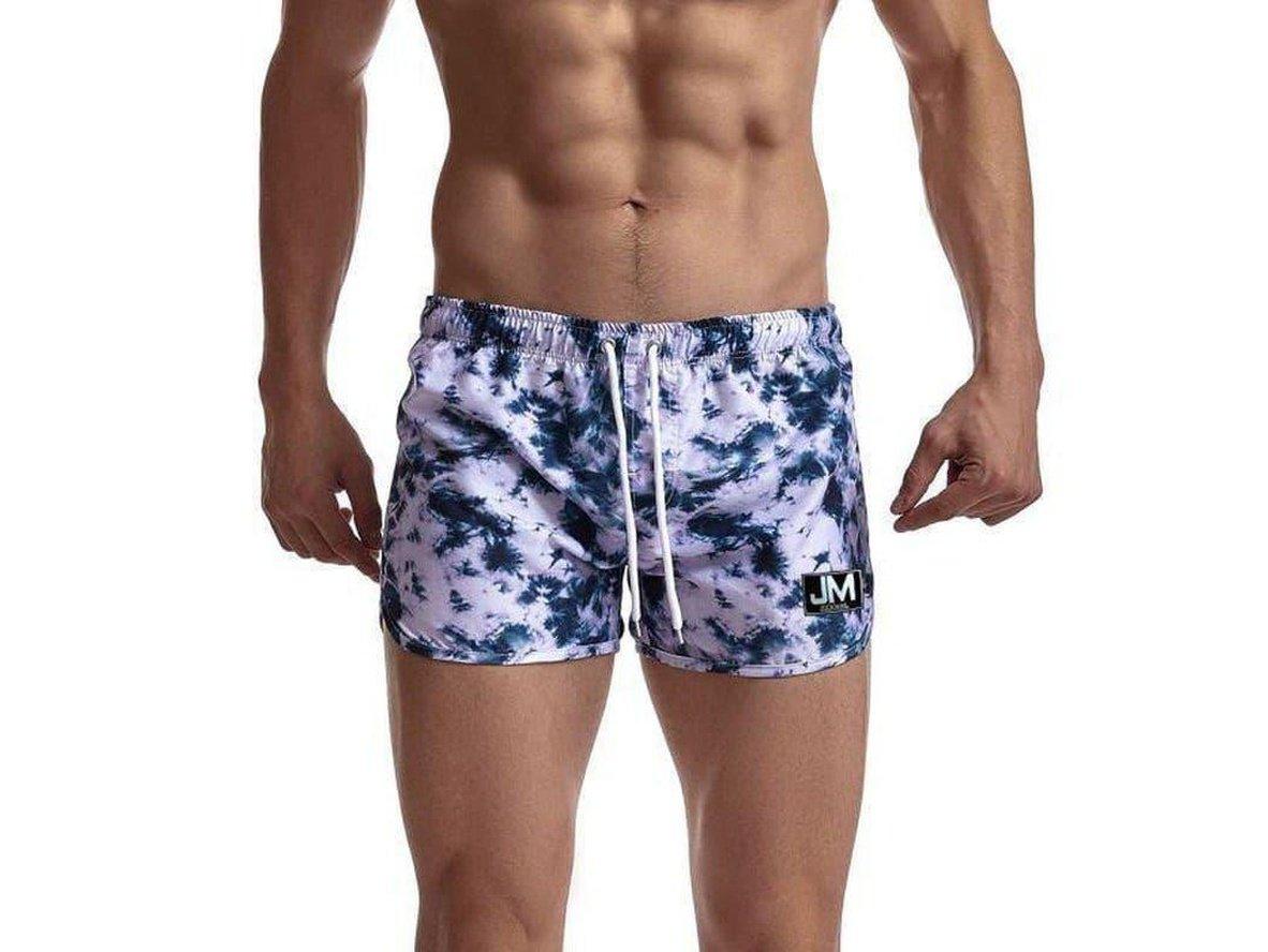 Gay Swim Shorts | JOCKMAIL Swimwear Splash Ink Print Swim Shorts