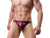 Gay Swim Thongs | BRAVE PERSON Swimwear Faux Leather Swim Thongs