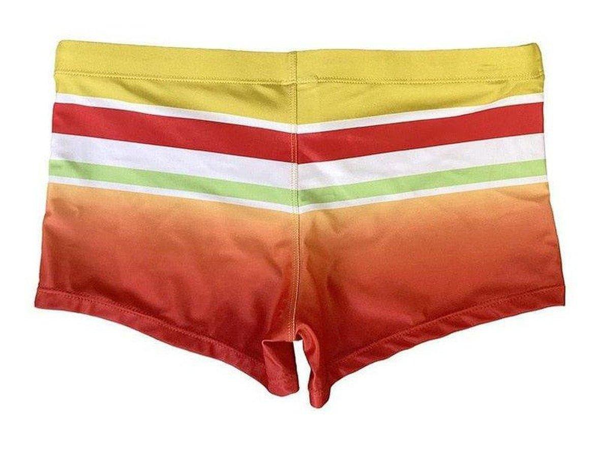 Gay Swim Trunks | SEOBEAN Swimwear Stripe Pushup Pad Swim Trunks