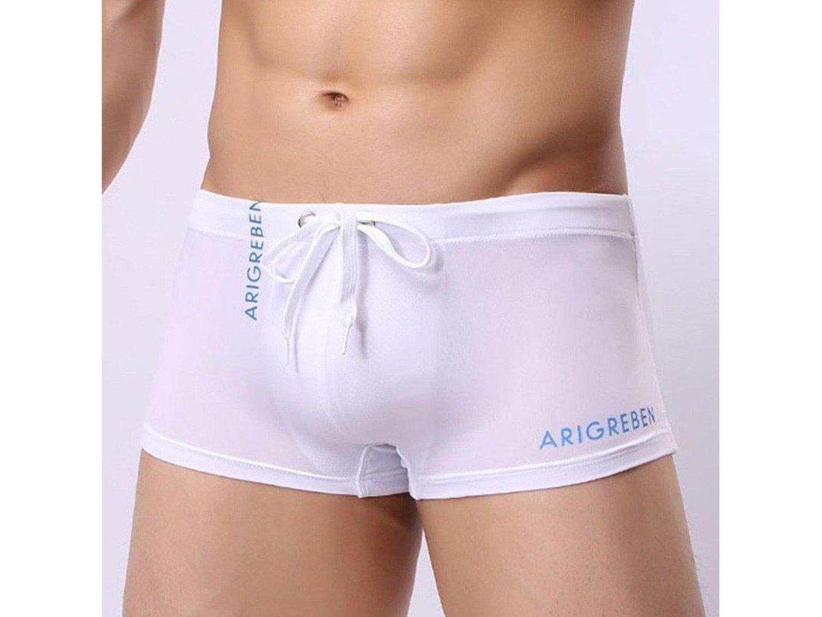 Gay Swim Trunks | Sexy Solid Swimming Trunks