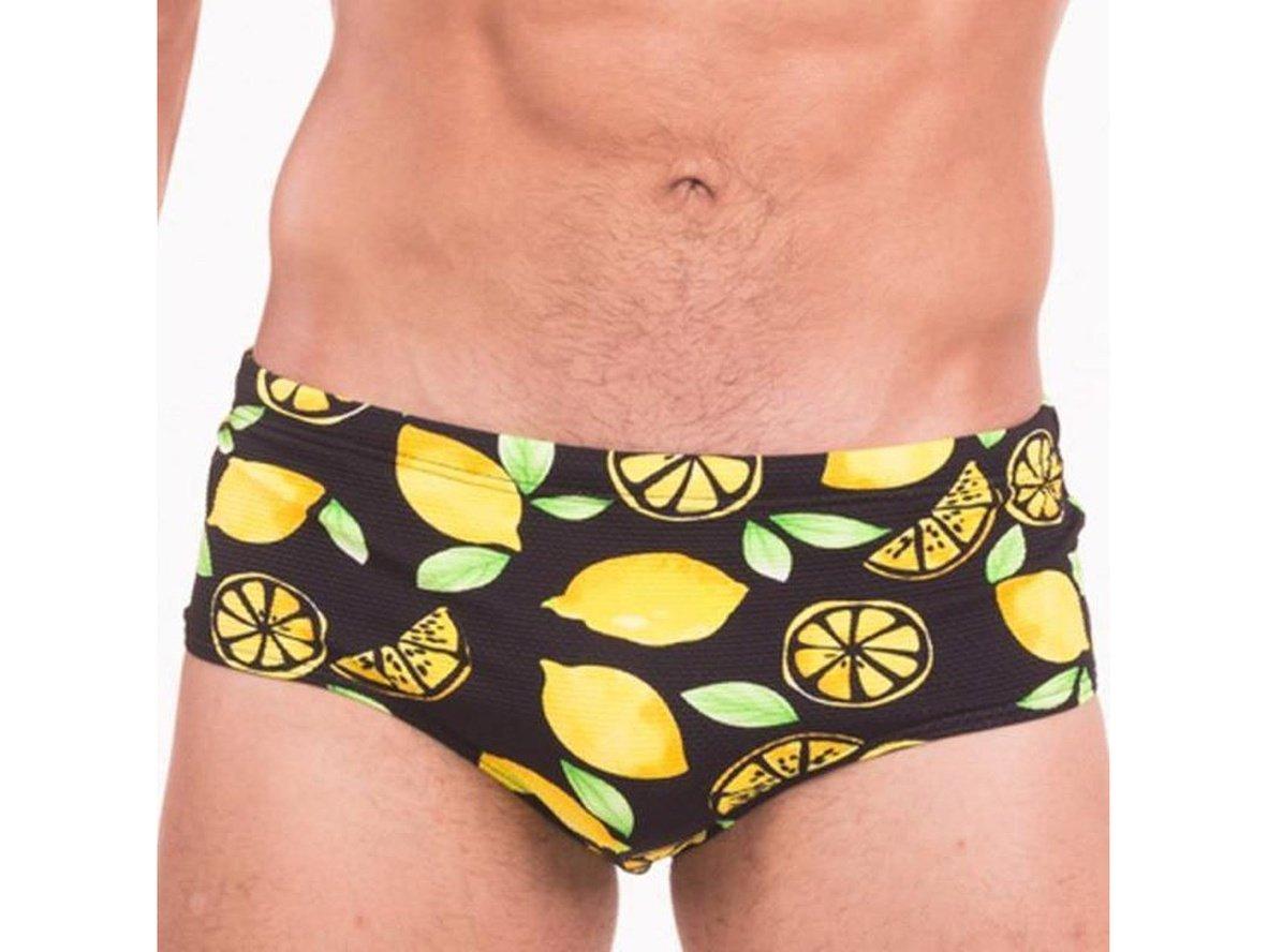 Gay Swim Trunks | TADDLEE Swimwear Sexy Print Swim Trunks