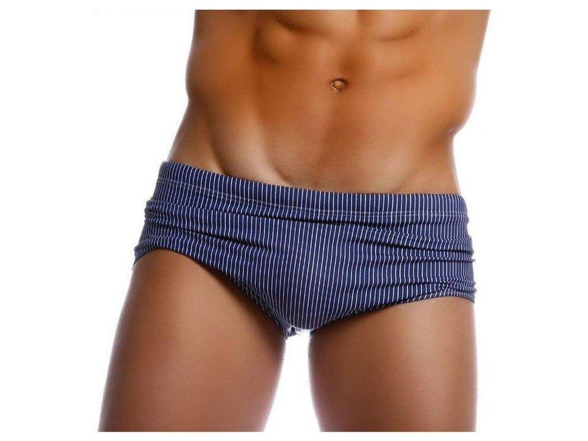 Gay Swim Trunks | TADDLEE Swimwear Sexy Stripe Swim Trunks