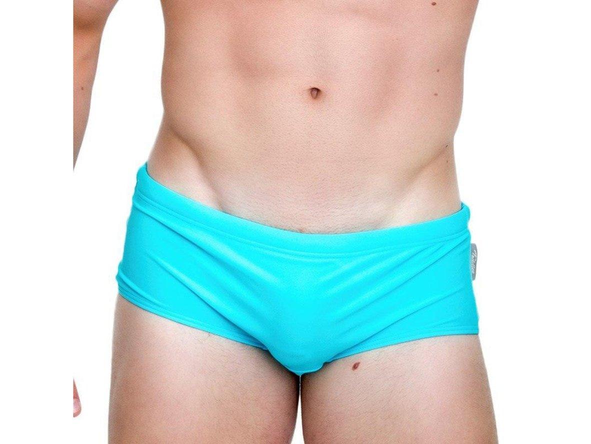 Gay Swim Trunks | TADDLEE Swimwear Sky Blue Swim Trunks