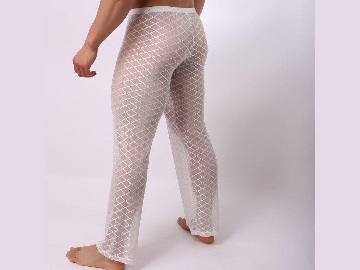 Gay Thermal Underwear | Sexy Mesh Transparent Sleepwear