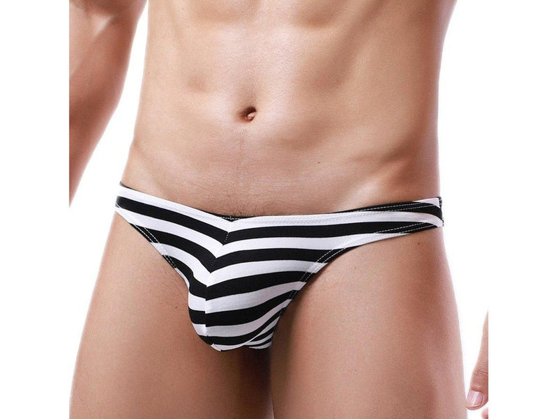 Jock Pulse – Stripe Fit Gay Thong