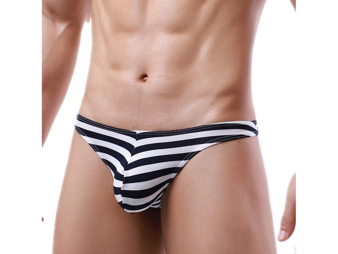Jock Pulse – Stripe Fit Gay Thong