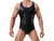 Gay Bodysuits | Faux Leather Wrestling Bodysuit