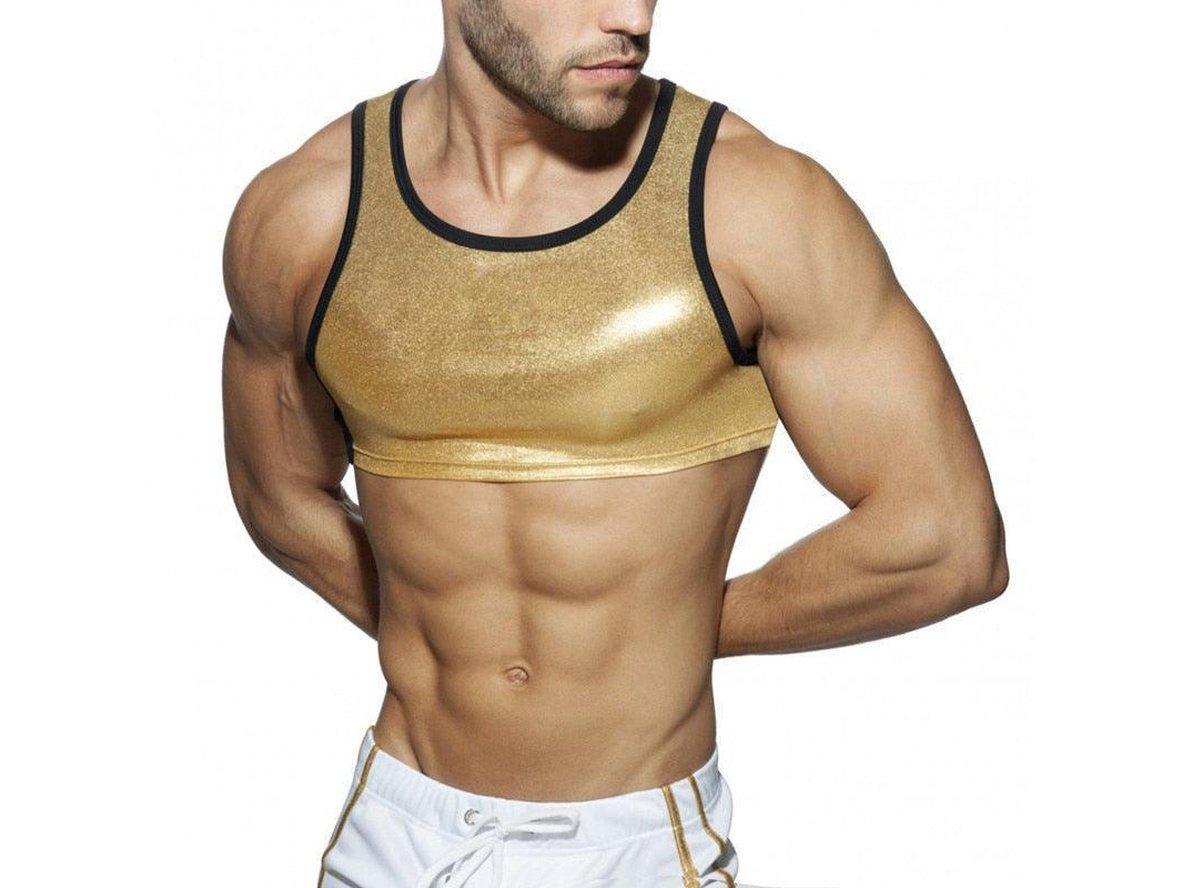 Gay Clubwear | Sexy Party Outfit Crop Top + Casual Shorts