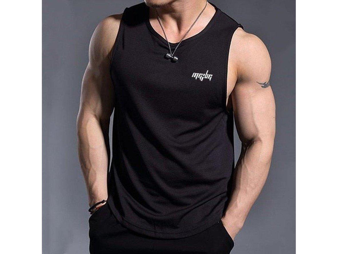 Mens Gym Tank Tops Sleeveless Shirt
