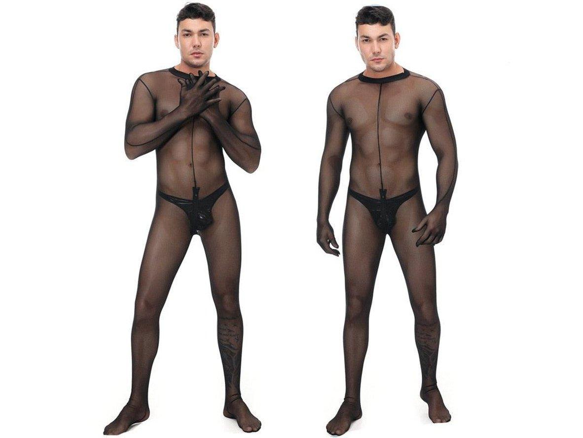 Gay Bodystockings | Sexy Male Sheer Bodysuit