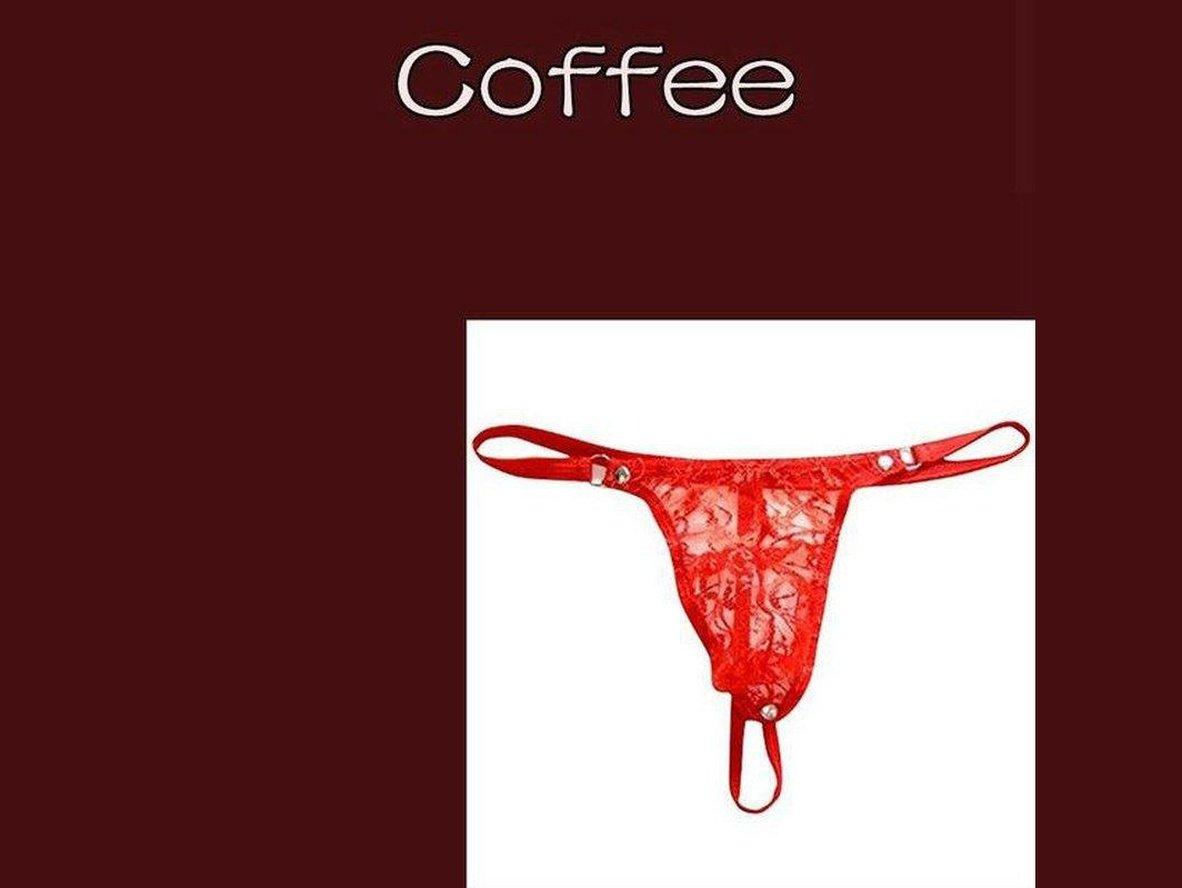 Pure Tease - Transparent Lace Gay G-String