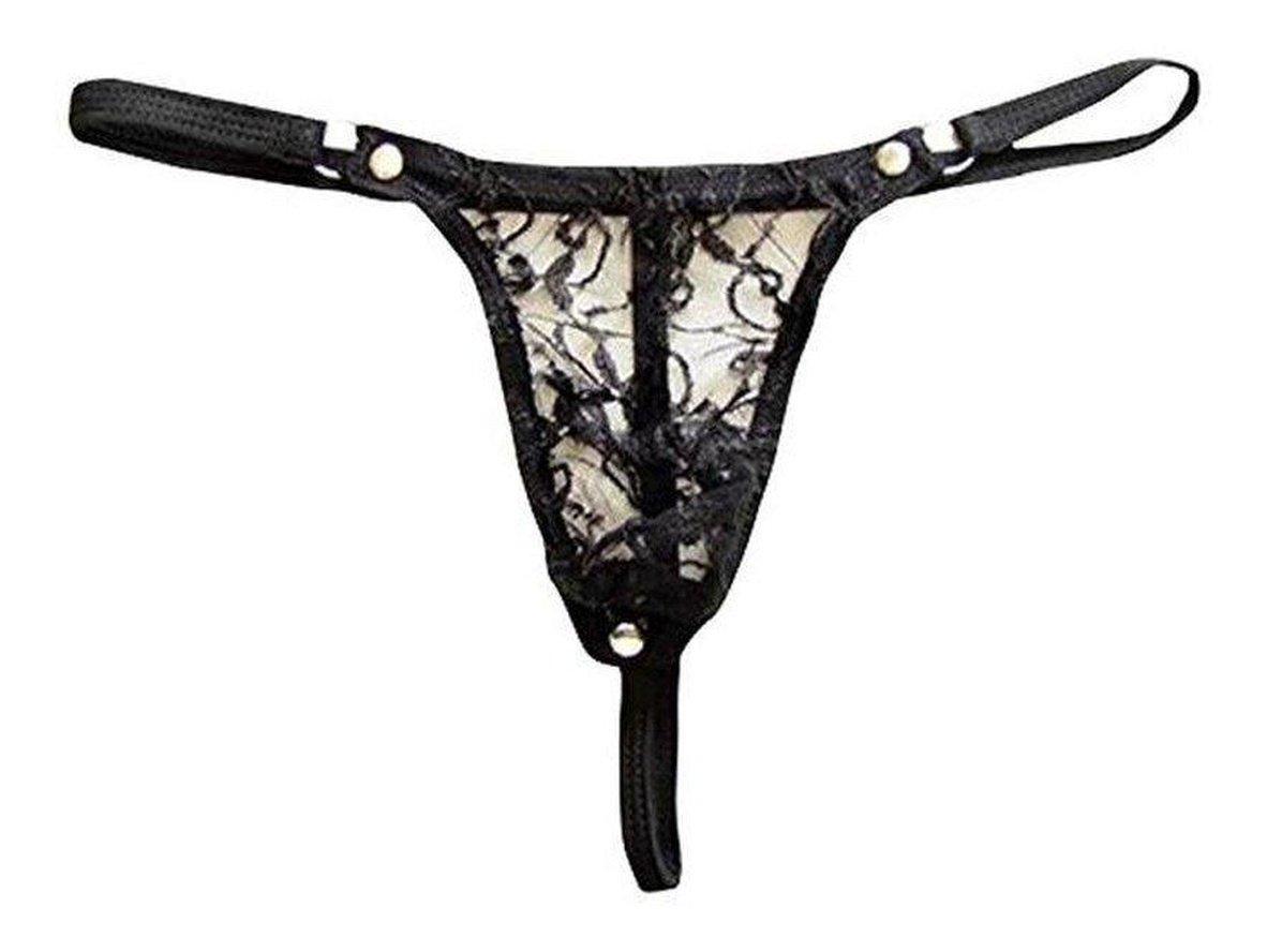 Pure Tease - Transparent Lace Gay G-String