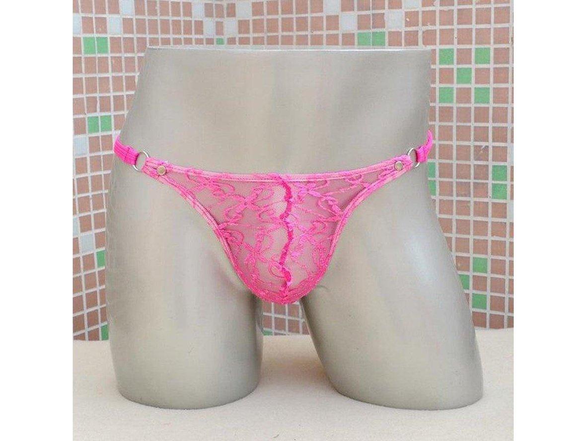 Pure Tease - Transparent Lace Gay G-String