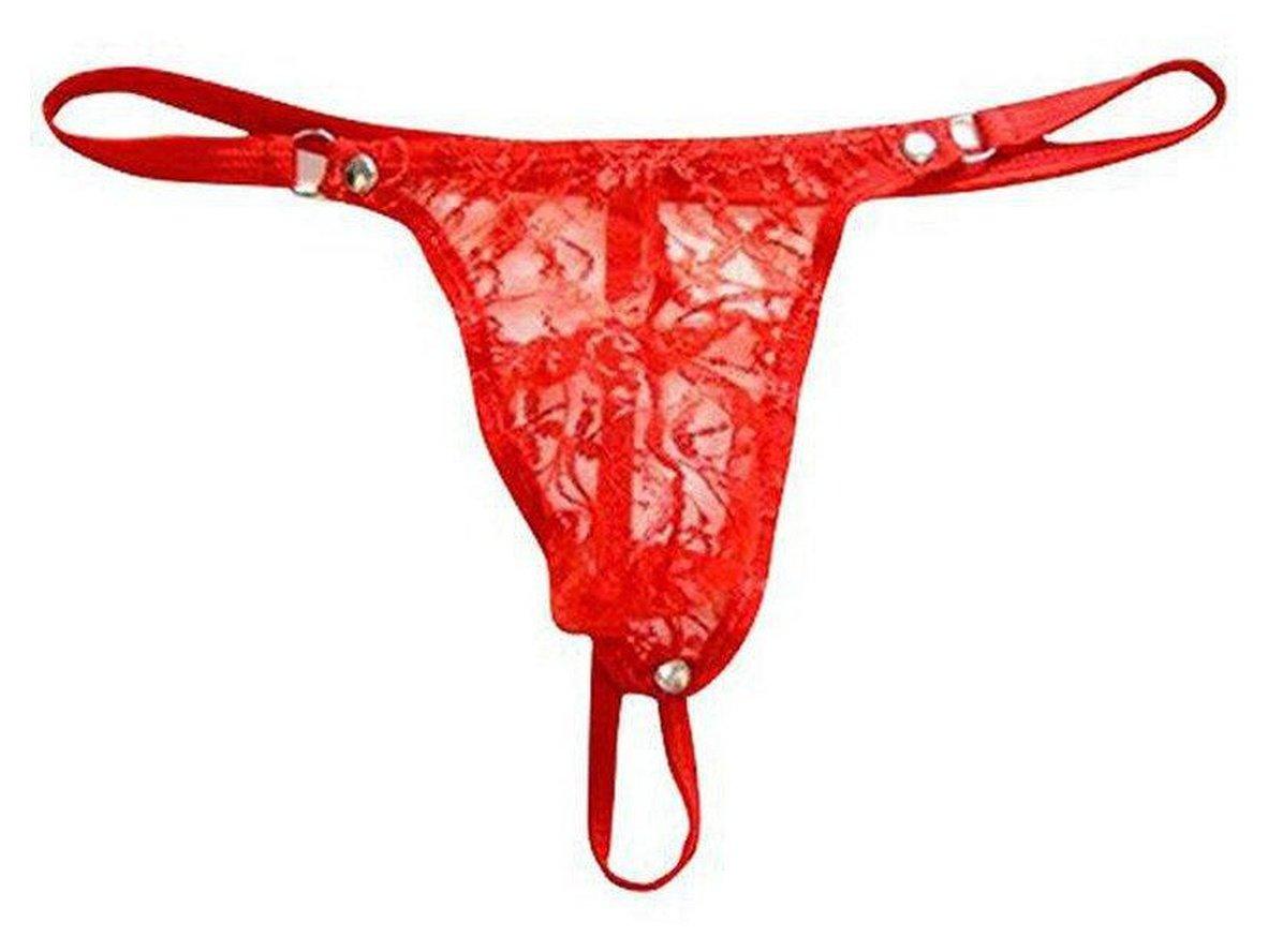 Pure Tease - Transparent Lace Gay G-String