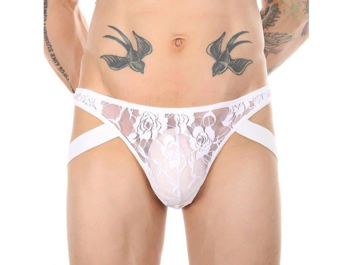 Secret Lace – Strapped Gay Lingerie Thong