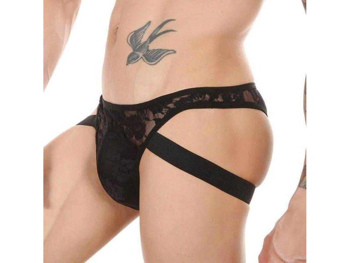 Secret Lace – Strapped Gay Lingerie Thong