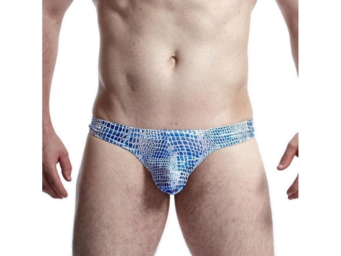 Snakeskin Heat – Sexy Gay Swim Thong