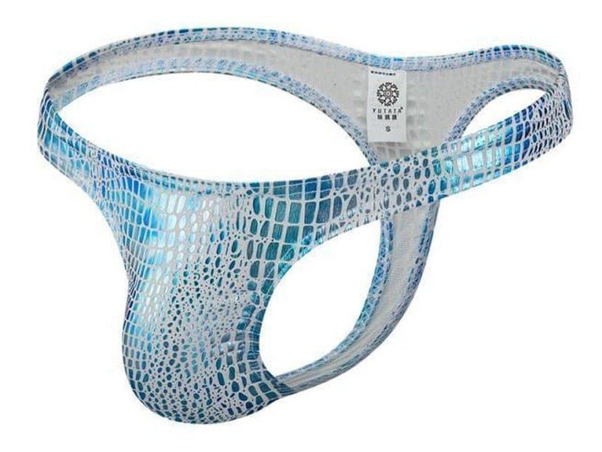Snakeskin Heat – Sexy Gay Swim Thong