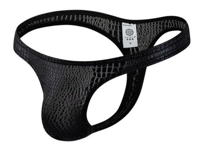 Snakeskin Heat – Sexy Gay Swim Thong